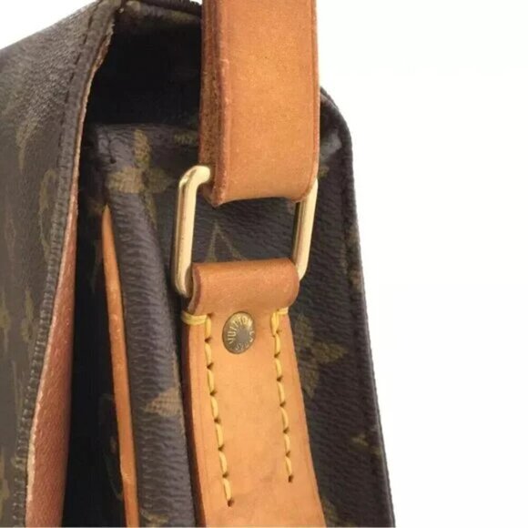 100% Authentic LOUIS VUITTON Cartouchiere GM Monogram Shoulder Bag 352-060824 - Picture 8 of 14